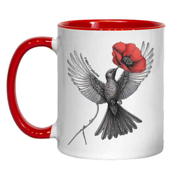 Poppies for Palestine x mug Thumbnail