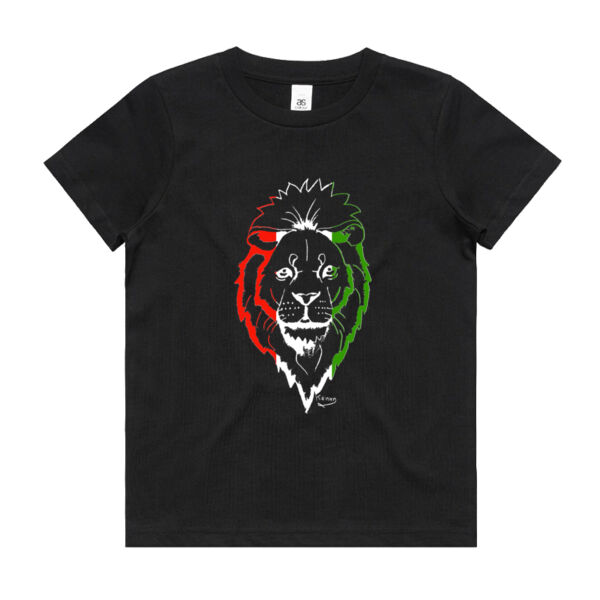 tricolour LION x youth tee  Thumbnail
