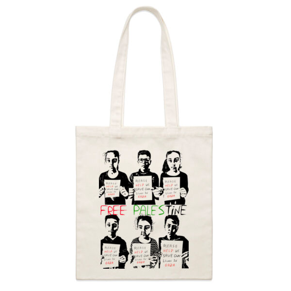 SAVE GAZA x parcel tote Thumbnail