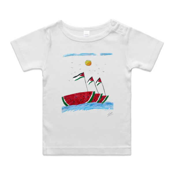 Fouad's Watermelon Boats x infant tee Thumbnail