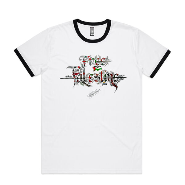 FREE PALESTINE x ringer tee Thumbnail