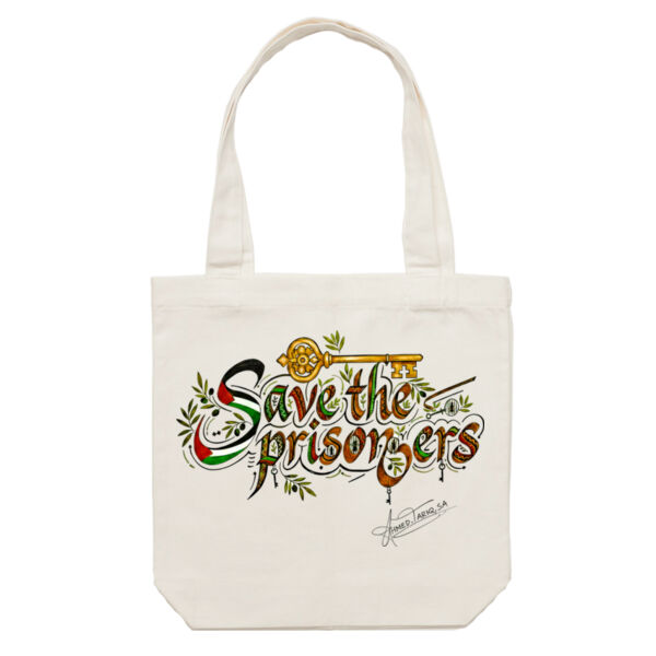 Save the Prisoners x large tote  Thumbnail