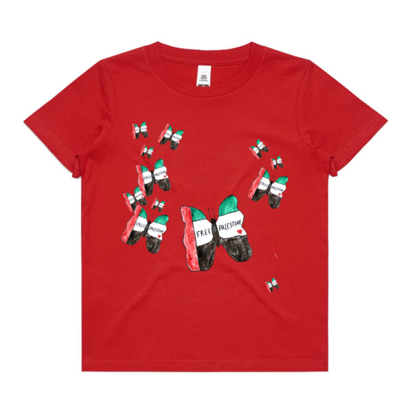 Ahmed's Butterflies x kid's tee Thumbnail