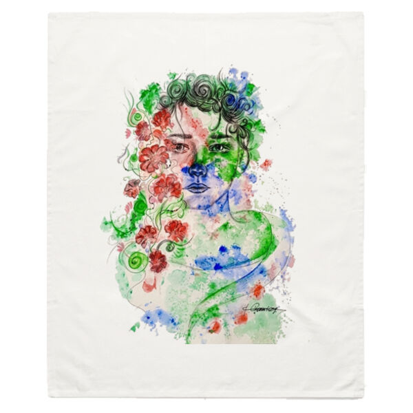 I Bloomed x tea towel Thumbnail
